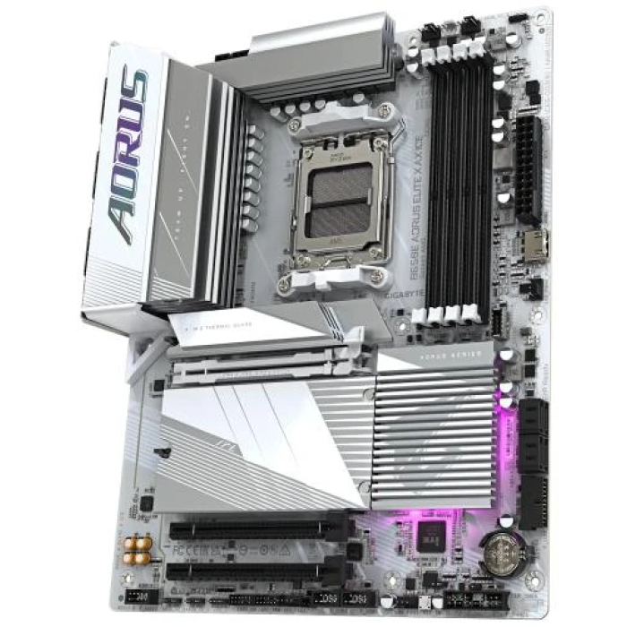 Материнська плата Gigabyte B650E AORUS ELITE X AX ICE для AMD AM5