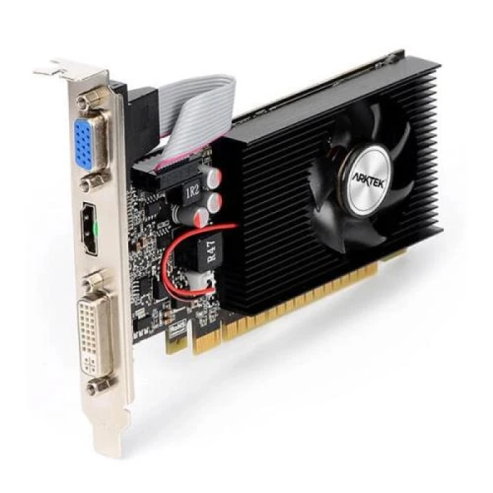 Відеокарта Arktek GeForce GT710 з 4 ГБ пам’яті для офісних ПК