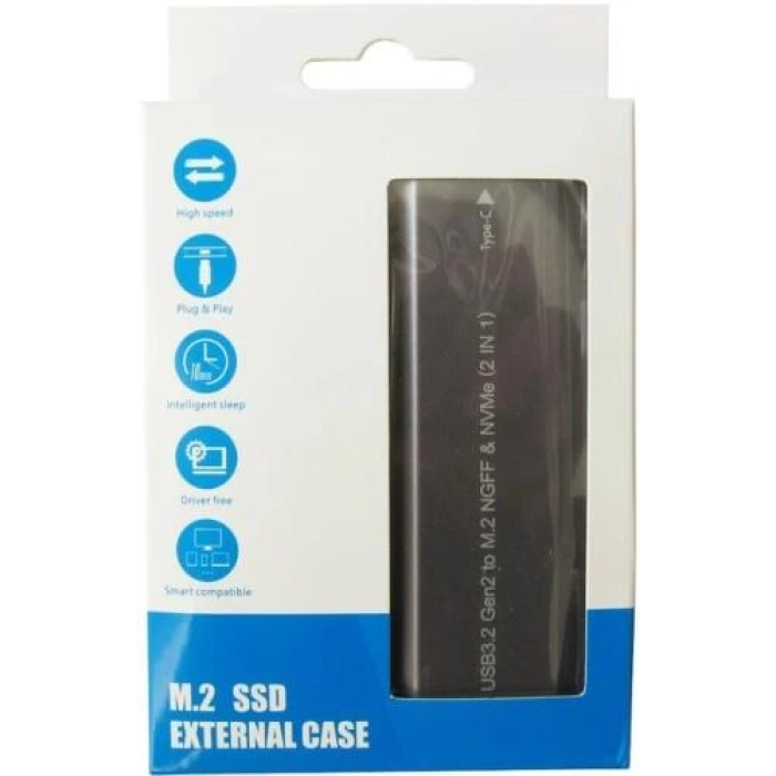 Зовнішня кишеня Dynamode для SSD M.2 з USB Type-C