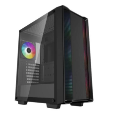 Корпус для ПК (комп'ютерний корпус) Deepcool CC560 ARGB V2 чорний, без БЖ, Mid Tower