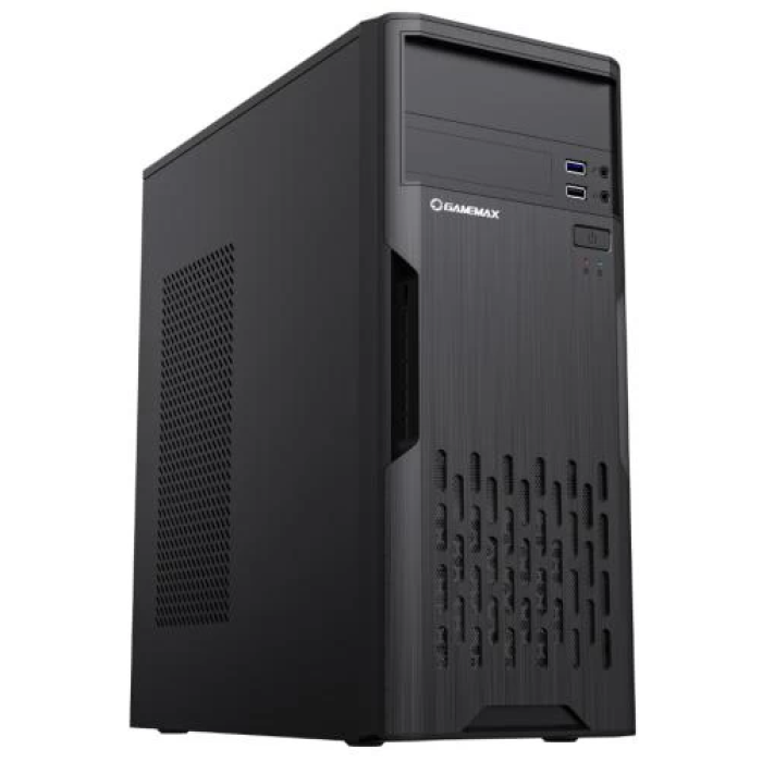 Корпус GameMax ET-210-NP-U3 для ПК, чорний Midi Tower без БЖ