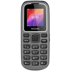 Мобільний телефон (кнопковий телефон) Nomi i1441 сірий Dual SIM, 600 мА·год