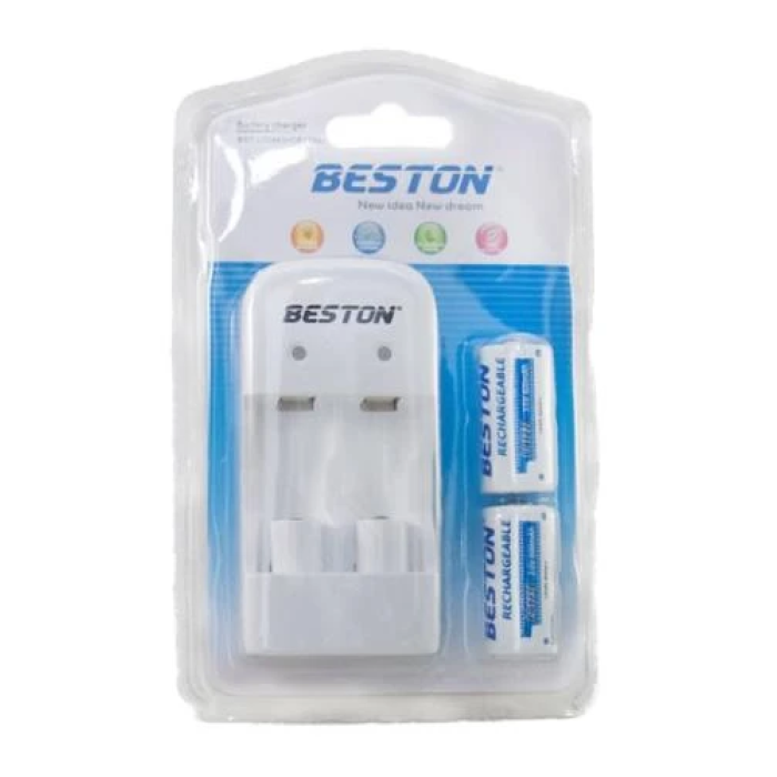 Зарядний пристрій Beston BST-CD643 для CR2/CR123A з 2 акумуляторами