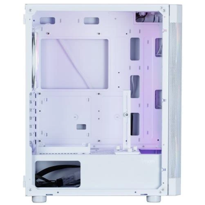 Білий корпус Zalman i4 TG Mid Tower з чотирма RGB-вентиляторами