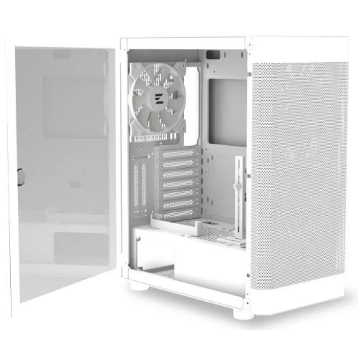 Білий корпус Zalman i4 TG Mid Tower з чотирма RGB-вентиляторами
