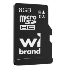 Карта пам’яті microSDHC (флеш-карта) Wibrand WICDHC10/8GB Class 10, 8 ГБ