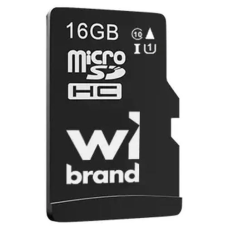 Карта пам’яті microSDHC (microSD) Wibrand Class 10 UHS-I U1 16 ГБ