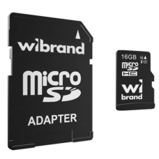 Карта пам’яті microSD (microSDHC) Wibrand WICDHU1/16GB-A 16 ГБ Class 10 UHS-I U1