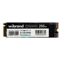 SSD-накопичувач (твердотільний накопичувач) Wibrand Caiman 256 ГБ PCIe 3.0 x4