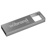 Флешка (USB-накопичувач) Wibrand Shark 4 ГБ, срібляста, USB 2.0