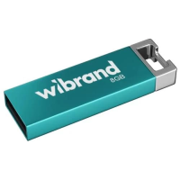 Флешка (USB-накопичувач) Wibrand Chameleon USB 2.0 8 ГБ, світло-блакитна