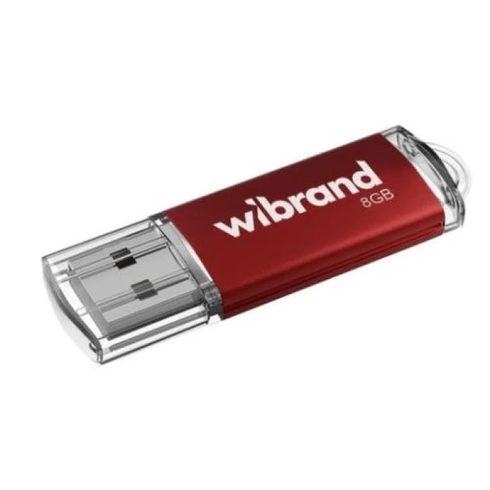 Флешка USB Wibrand Cougar 8 ГБ, червона