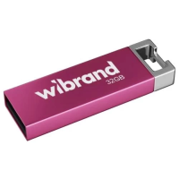 USB-флешка (флеш-накопичувач) Wibrand Chameleon 32 ГБ рожева USB 2.0