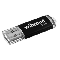 USB-флеш-накопичувач (флешка) Wibrand Cougar 32 ГБ, чорний, USB 2.0