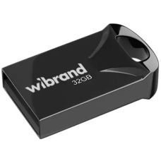 Флешка (USB-накопичувач) Wibrand Hawk USB 2.0 32 ГБ чорна