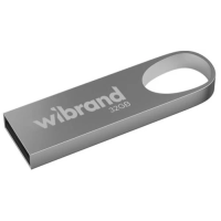 Флешка USB (USB-накопичувач) Wibrand Irbis 32 ГБ USB 2.0, срібляста