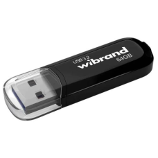 Флешка (USB-накопичувач) Wibrand Marten 64 ГБ, чорна, USB 3.2 Gen 1