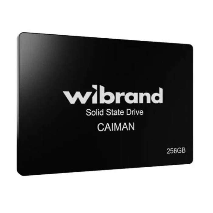 SSD Wibrand Caiman 256 ГБ SATA3 з форм-фактором 2,5 дюйма