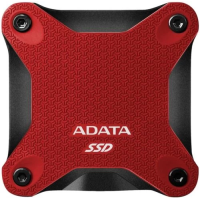 Зовнішній SSD (портативний твердотільний накопичувач) ADATA SD620 1 ТБ, червоний