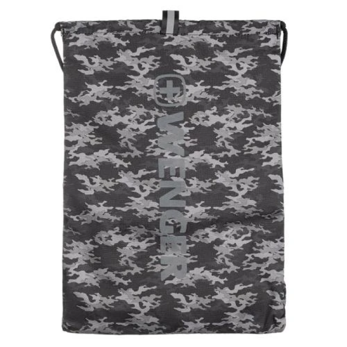 Рюкзак-мішок Wenger FlowUp Black Camo об’ємом 12 л