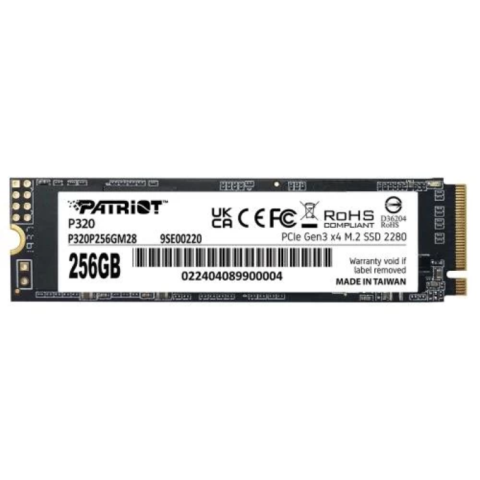 SSD Patriot P320 256 ГБ M.2 2280 для ПК