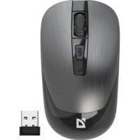 Бездротова миша (оптична миша) Defender Wave MM-995 800–1600 dpi, Silver