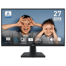 Монітор (дисплей) MSI PRO MP275Q 27″ WQHD, 100 Гц