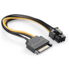 Перехідник живлення (адаптер живлення) CHiNa S0512 6-pin VGA — SATA, 20 см