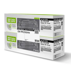 Картридж для лазерного принтера (тонер-картридж) ColorWay Pantum PC-211 Dual Pack, 1600 сторінок