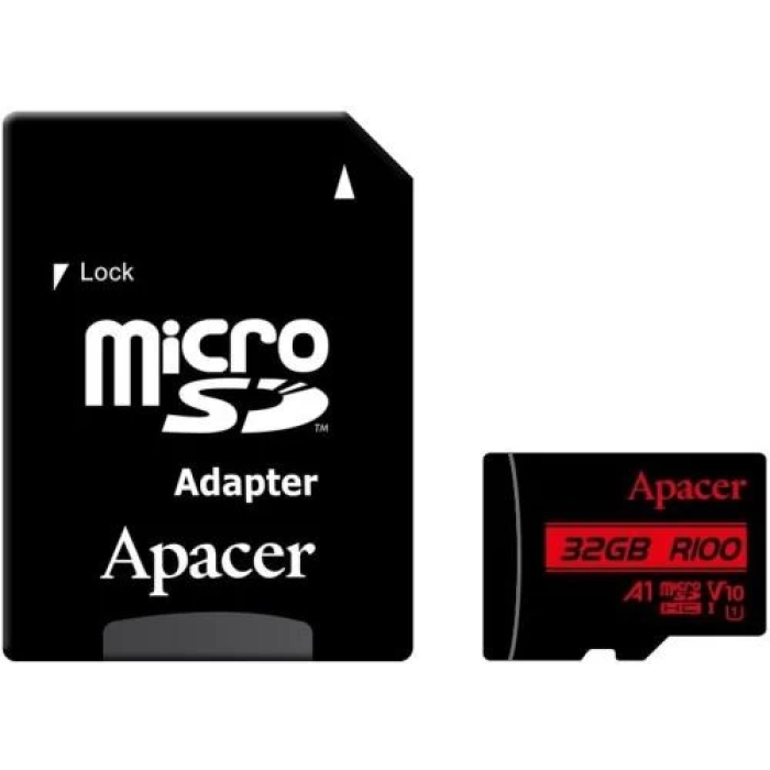 Карта пам’яті Apacer R100 microSDHC на 32 ГБ
