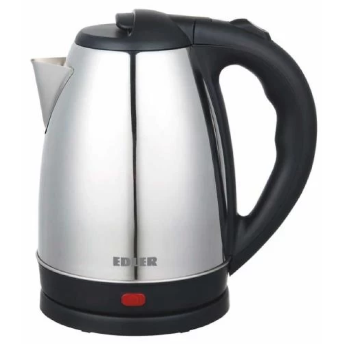 Електрочайник Edler EK7855 сріблястий — 1,8 л