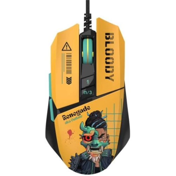 Ігрова миша A4Tech W63 Max Sunset із чутливістю 100–12 000 dpi