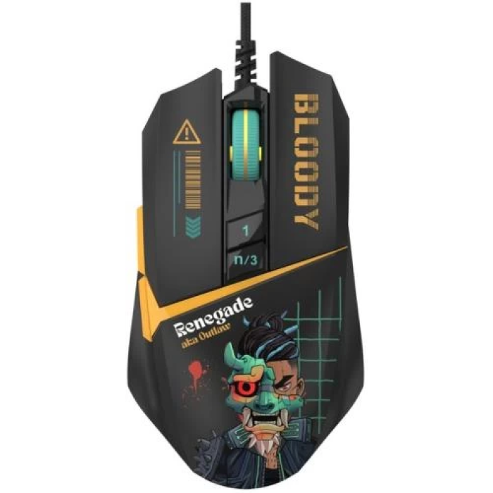Ігрова миша A4Tech W63 Max Midnight з RGB-підсвічуванням