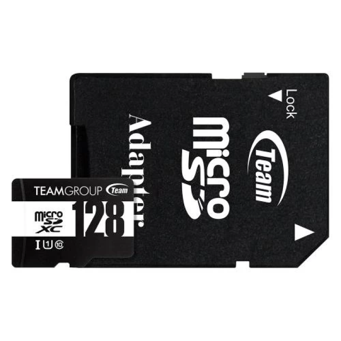 Карта пам’яті microSDXC Team 128 ГБ зі SD-адаптером