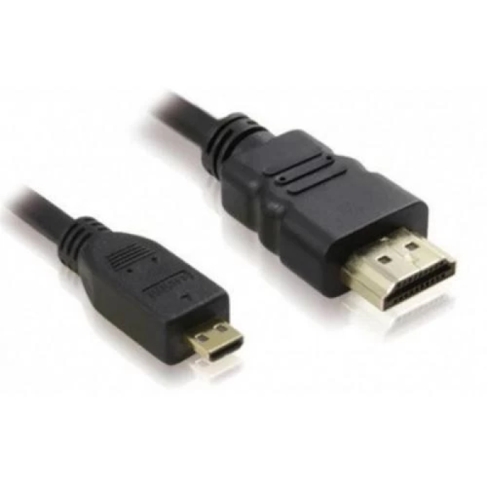 Кабель micro HDMI Atcom V1.4 на 2 м, чорний