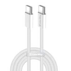 Кабель USB Type-C (кабель Type-C—Type-C) ColorWay CW-CBPDCC061-GR 1 м, 60 Вт
