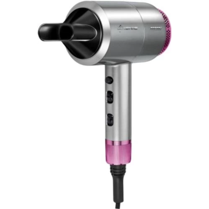 Фен MPM MSW-22 1800 Вт Gray/Pink для сушіння волосся