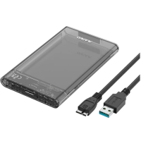 Зовнішня кишеня (корпус) Maiwo K2510B для 2,5" SATA HDD/SSD, USB 3.0