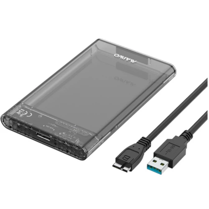 Зовнішній корпус Maiwo K2510B для 2,5" SATA HDD/SSD