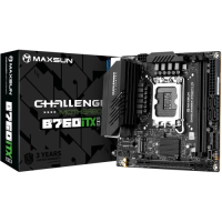 Материнська плата (системна плата) Maxsun Terminator B760ITX D5 LGA1700, Mini-ITX