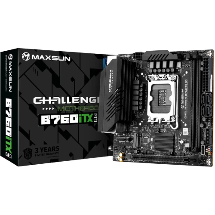Maxsun Terminator B760ITX D5 — материнська плата Mini-ITX