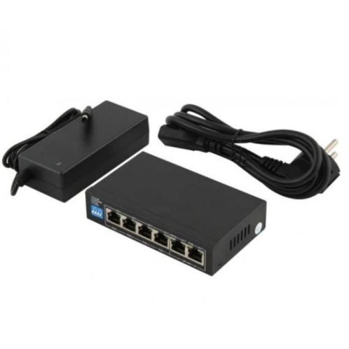 PoE комутатор FoxGate S6004-E2-AI POE 60 Вт