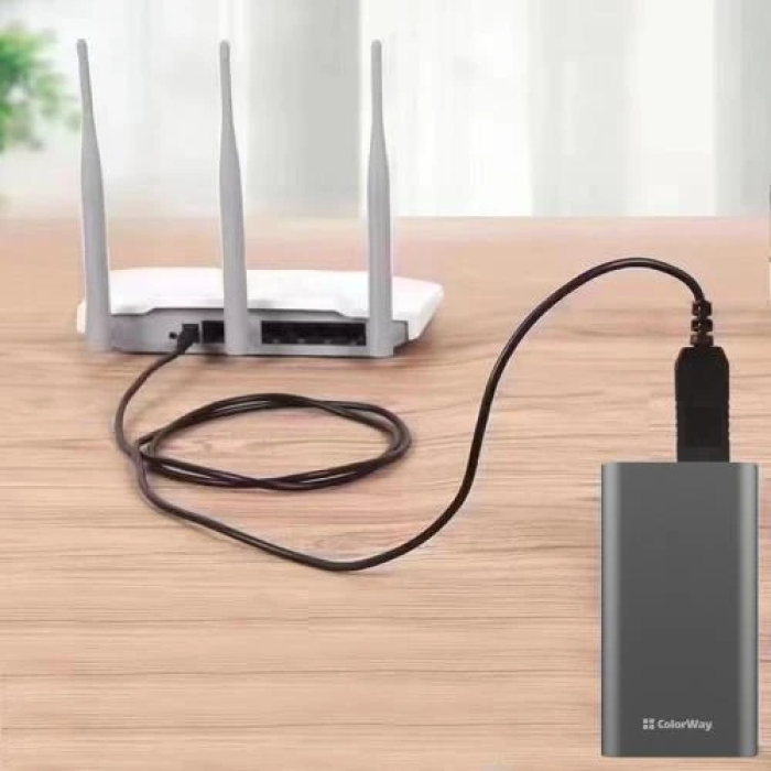 Кабель живлення USB-DC ColorWay на 9 В, 1 м