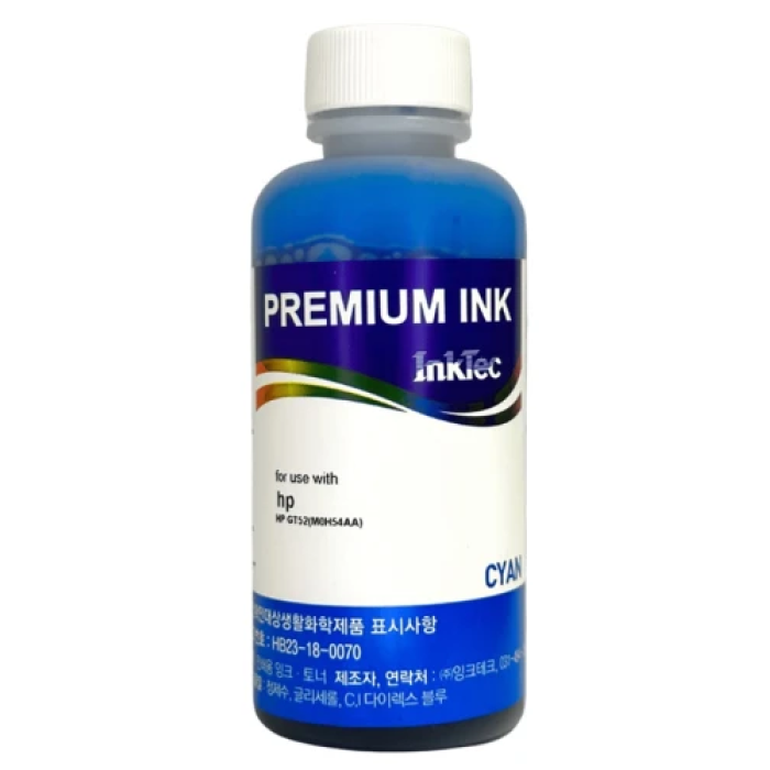 Пігментне чорнило InkTec HP H5852 Cyan, 100 мл
