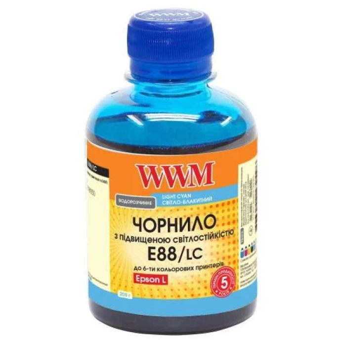 Чорнило WWM Epson 108 Light Cyan для L8050 і L18050