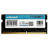 Оперативна пам’ять (RAM) Wibrand WI2666DDR4S/8GB SO-DIMM DDR4 8 ГБ