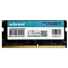 Оперативна пам’ять (RAM) Wibrand WI2666DDR4S/8GB SO-DIMM DDR4 8 ГБ