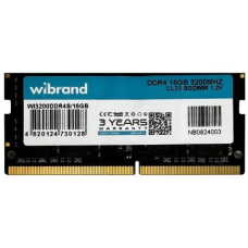 Оперативна пам’ять для ноутбука (пам’ять SO-DIMM) Wibrand WI3200DDR4S/16GB 16 ГБ 3200 МГц