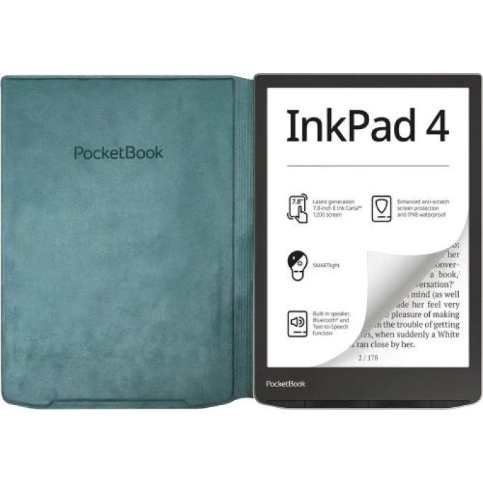 Чохол-книжка PocketBook 743 Dark Green для електронної книги
