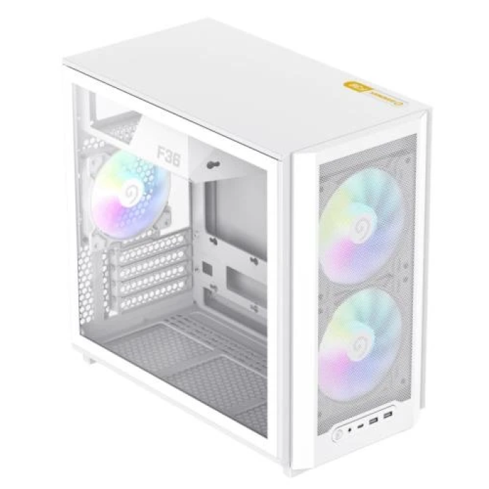 Білий корпус GameMax F36 White Mini Tower для Micro ATX та Mini ITX